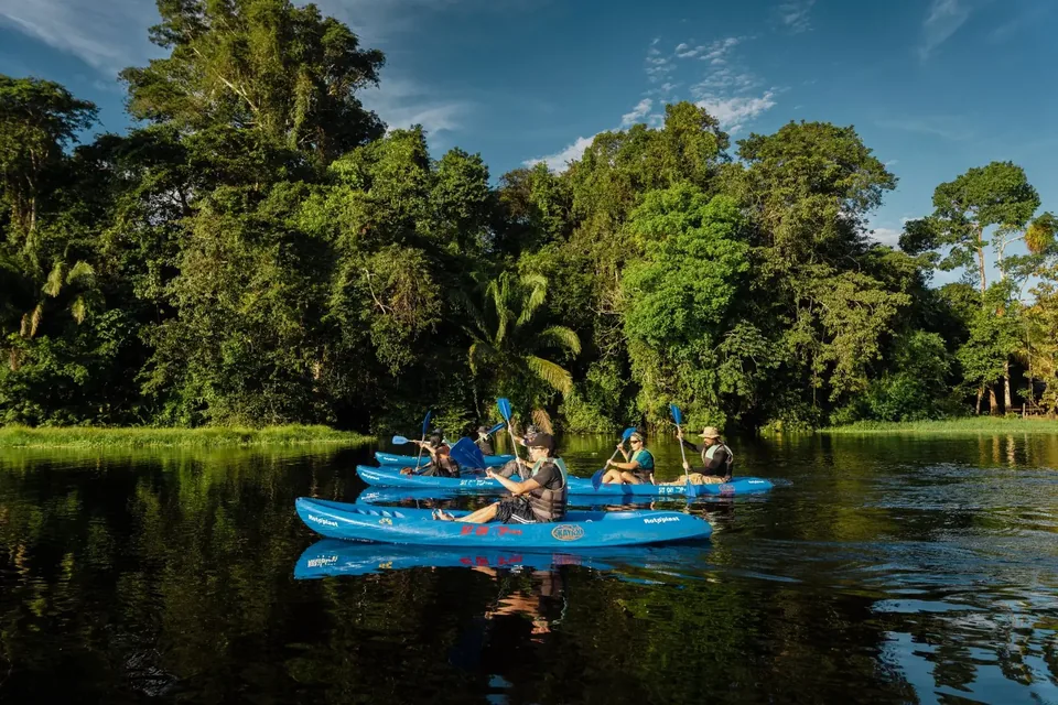 Puerto Nariño über eine gut geplante Amazonas-Route erreicht